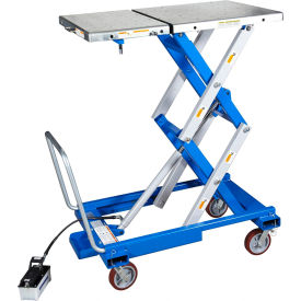 Split Top Power train Lift, 1760 lb Capacity, Blue view 2