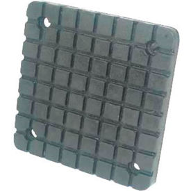 INTEGRATED SUPPLY NETWORK LP618 The Main Resource Lift Pads For Bend Pack Square Bolt-On Molded Rubber Pad,  5-1/2" X 5-1/2" X 1" image.
