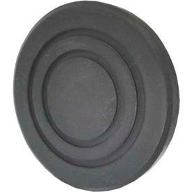 INTEGRATED SUPPLY NETWORK LP620 The Main Resource Lift Pads For Globe, Round Rubber Pad, 5-1/2" X 3/4" image.