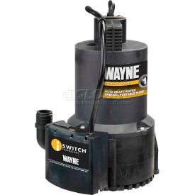 Wayne Water Systems 57729-WYN1 Wayne® EEAUP250 1/4 HP Auto On/Off Utility Pump image.