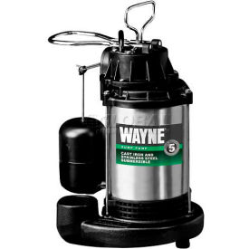 Wayne Water Systems 58321-WYN3 Wayne® CDU980E 3/4  HP Stainless Steel Sump Pump image.