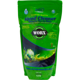 WORX ENVIRONMENTAL PRODUCTS INC 11+2450 WORX® Biodegradable Hand Cleaner StandUp, 4.5 lb Pouch, 4/Pack - 112450 image.