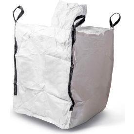 SHOP TOUGH LLC GL70USS-1 Commercial FIBC Bulk Bags - Spout Top, Spout Bottom 3000 Lbs Uncoated PP, 35 x 35 x 70 - Pack Of 1 image.