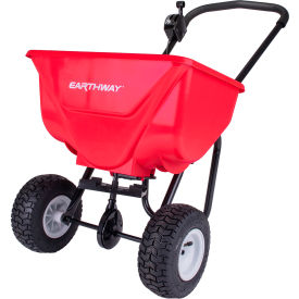 EARTHWAY PRODUCTS INC 2030P-Plus EarthWay 2030P-Plus 65 Lb Capacity Estate Grade Broadcast Spreader W/ 9" Wheels image.