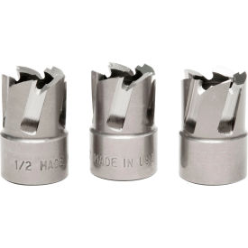 RotaCut Hole Cutter, 1/2" Dia. x 1/4" Depth of Cut, Pack of 3 view 2