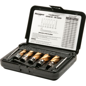 12,000-Series TiN Coated Annular Cutter Kit, 11/16, 1-1/16" Dia. x 1" Depth of Cut view 2