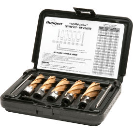 12,000-Series TiN Coated Kit, 9/16, 11/16, 13/16, 15/16, 1-1/16" Dia. x 2" Depth of Cut view 2
