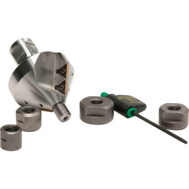 Hougen 2 Flute Carbide Countersink Kit with 4 Pilots, 82 Degree view 2