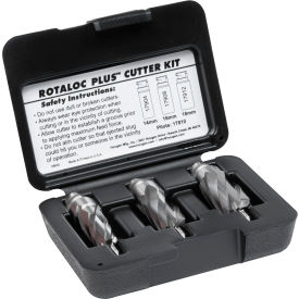 RotaLoc Plus Cutter Kit, 14mm, 16mm, 18mm Dia. x 1" Depth of Cut view 2
