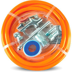 PVC Air Hose Kit, 3/8"ID x 50'L, Pkg Qty 10 view 2