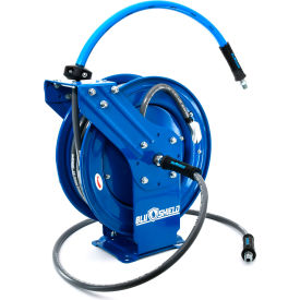 Rubber Pressure Washing Dual Arm Hose Reel, 3/8" x 50'L, 3000 PSI view 2