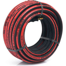 Rubber Air Hose Assembly, 3/8"ID x 50'L view 2