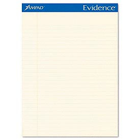 Ampad Evidence Pastel Writing Pads PAD,RULD,MICRO-PRF,LTRGRN (Pack of3)