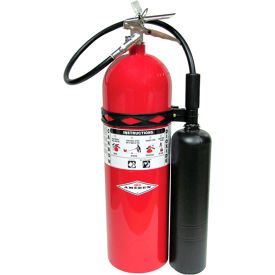 Amerex 15LB CO2 Fire Extinguisher, Wall Mount, Type B, C