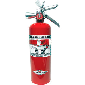 Amerex 5LB Clean Agent Fire Extinguisher, Vehicle Mount, Type B, C