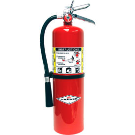 Amerex 10LB Dry Chemical Fire Extinguisher, Wall Mount, Type A, B, C