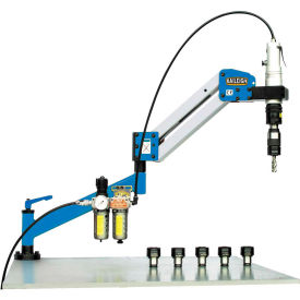 BAILEIGH INDUSTRIAL HOLDINGS 1000326 Baileigh Industrial Single Arm Air Powered Tapping Machine, 1/8"-1" Tapping Capacity, 220 RPM image.
