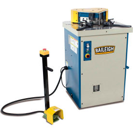 BAILEIGH INDUSTRIAL HOLDINGS 1007213 Baileigh Industrial Sheet Metal Notcher, 4 HP, 3 Phase, 220V, SN-F04-MS image.