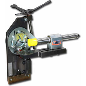 BAILEIGH INDUSTRIAL HOLDINGS 1008041 Baileigh Industrial Vice Mounted Hole Saw Tube and Pipe Notcher, 2.5" OD, 2 Slotted Mounting Rails image.
