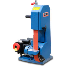 BAILEIGH INDUSTRIAL HOLDINGS 1019092 Baileigh Industrial Two Wheel Belt Grinder, 2"W x 48"L, Single Phase, 110V, BG-248-2 image.