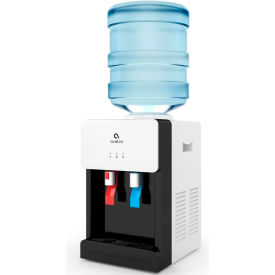 Premium Hot/Cold Top Loading Countertop Water Cooler Dispenser, White view 2