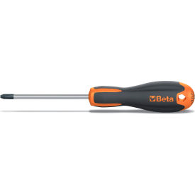Beta 1202E Evox #2 Phillips® Screwdriver Chrome-Plated Black Tip 8-11/16 Handle 
