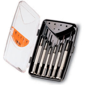 Beta 1229LPHA6 Set of 6 Micro-Screwdrivers Phillips® #0 1 Slotted 1.4 to 3mm 