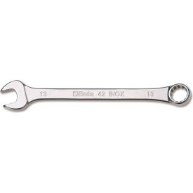 Beta 42INOX 12mm 12-Point 15° Offset Combination Wrench Silver 