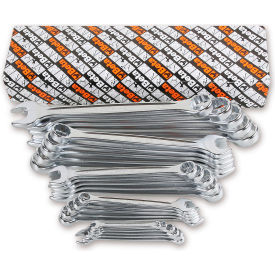 Beta 42 26 Piece 6mm to 32mm 12-Point 15° Offset Combination Wrench Set Silver 