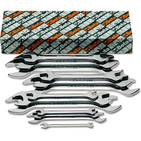 Double End Open End Wrenches, Metric, 6 x 7mm, 30 x 32mm, Set of 13 view 2