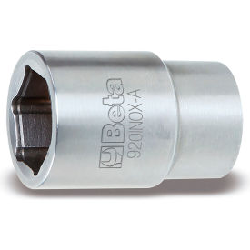 920INOX-A 420 Stainless Steel 1/2" Drive, 6-Point Hand Socket, Metric 19mm view 2