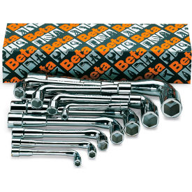 Double End Offset Socket Wrench, 6 Points, 6mm x 22 mm Opening, 11 Piece view 2