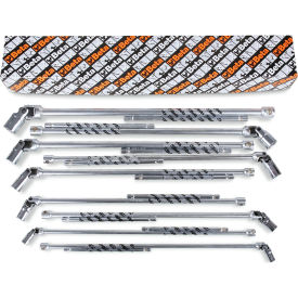 Set of 7 Sliding T-Handle Wrenches, 6-Point Swivel Socket, Metric 8mm-19 mm view 2