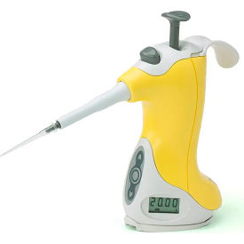 CELLTREAT SCIENTIFIC PRODUCTS LLC 1057-0020 Celltreat  2-20L Pipette, Ovation, Quick-Set (QS), Yellow image.