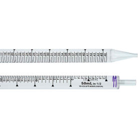 CELLTREAT SCIENTIFIC PRODUCTS LLC 229030B CELLTREAT® 50ml Serological Pipet, Individually Wrapped in Bags, Sterile, 100/Case image.