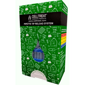 CELLTREAT 1000L Low Retention Pipette Tip Reload System, Non-sterile