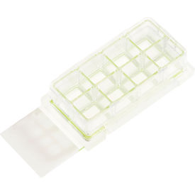 CELLTREAT SCIENTIFIC PRODUCTS LLC 229168 CELLTREAT® 8 Chamber Cell Culture Slide, Glass, Sterile image.