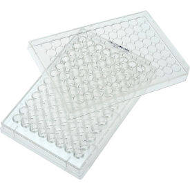 CELLTREAT SCIENTIFIC PRODUCTS LLC 229190 CELLTREAT® 96 Well Tissue Culture Plate, Round Bottom with Lid, Individual, Sterile, 100/PK image.