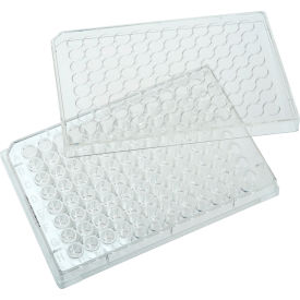 CELLTREAT 96 Well Tissue Culture Plate with Lid, Individual, Sterile