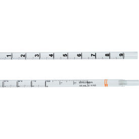 CELLTREAT SCIENTIFIC PRODUCTS LLC 229224B CELLTREAT® 10mL Serological Pipet, Open End, Individually Wrapped, Sterile, Polystrene, 200/PK image.