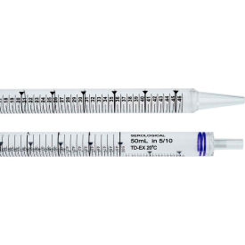 CELLTREAT SCIENTIFIC PRODUCTS LLC 229250 CELLTREAT® 50ml Serological Pipet, Bulk Packed in Bags, Sterile, 200/Case image.