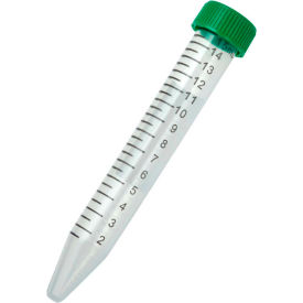 CELLTREAT SCIENTIFIC PRODUCTS LLC 229452 CELLTREAT® 15ml Centrifuge Tube, Caps and Tubes Packed Separately, Non-Sterile, 500/Case image.