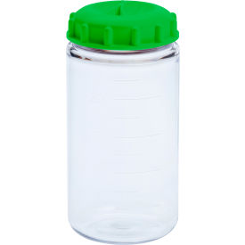 CELLTREAT SCIENTIFIC PRODUCTS LLC 229464 CELLTREAT® 250mL Centrifuge Bottles, Polycarbonate, Knurled Seal Cap, Non-sterile image.