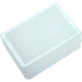 CELLTREAT SCIENTIFIC PRODUCTS LLC 229570 CELLTREAT® 96 Deep Well Storage Plate, 1.0mL, PP, Round Well, V-Bottom, Non-sterile image.