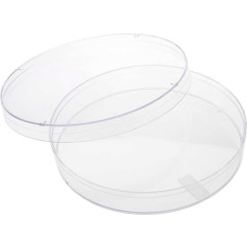 CELLTREAT SCIENTIFIC PRODUCTS LLC 229697 CELLTREAT® 100mm x 15mm Petri Dish, Slippable, Sterile, Clear, 500/Case image.