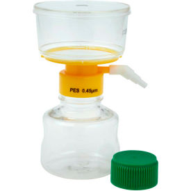 CELLTREAT SCIENTIFIC PRODUCTS LLC 229702 CELLTREAT® 250ml Filter System, 0.45µm PES Filter, 75mm Diameter, Sterile, 12/Case image.
