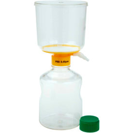 CELLTREAT SCIENTIFIC PRODUCTS LLC 229704 CELLTREAT® 1000ml Filter System, 0.45µm PES Filter, 90mm Diameter, Sterile, 12/Case image.