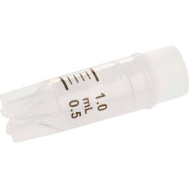 CELLTREAT SCIENTIFIC PRODUCTS LLC 229913 CELLTREAT® 1ml CF Cryogenic Vial, Internal Thread, Self-Standing, Sterile, 100/Case image.