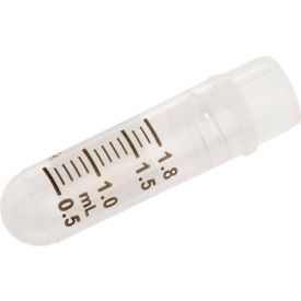 CELLTREAT SCIENTIFIC PRODUCTS LLC 229914 CELLTREAT® 1.8ml CF Cryogenic Vial, Internal Thread, Round-Bottom, Sterile, 100/Case image.