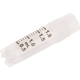 CELLTREAT SCIENTIFIC PRODUCTS LLC 229925 CELLTREAT® 1.8ml CF Cryogenic Vial, External Thread, Self-Standing, Sterile, 100/Case image.